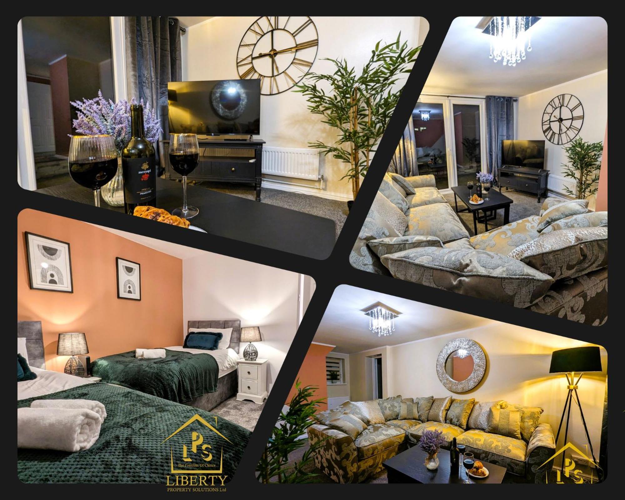 6 Guests * 4 Bedroom * Free Wi-Fi *Huntingdon Eksteriør bilde